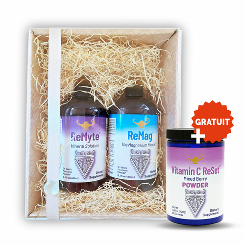 Coffret cadeau - ReMag + ReMyte 480 ml + Vitamin C ReSet GRATUIT