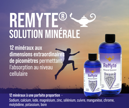 ReMyte - Solution minérale | Solution multi-minérale Pico-ion du Dr Dean - 480ml
