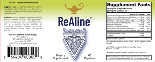 ReAline - B-Vitamines Plus - 60 Gélules