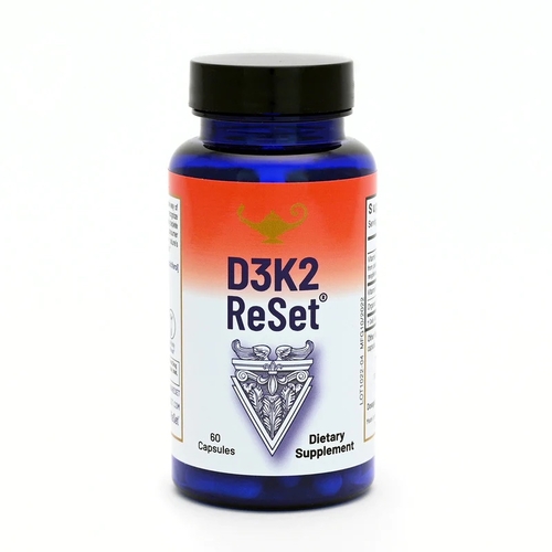 D3K2 ReSet - Vitamine D avec vitamine K - 60 Gélules